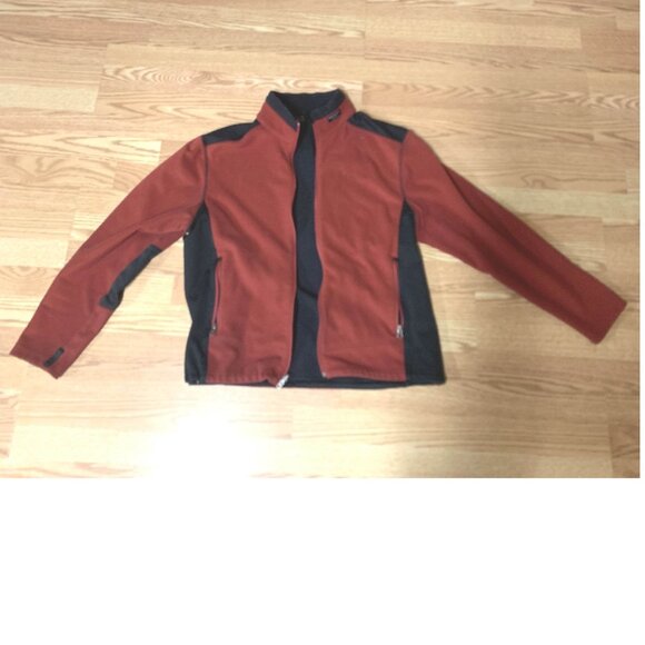 Eddie Bauer Coat Orange Red Adult Size M - Picture 1 of 3